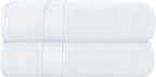 GLAMBURG 700 GSM Premium Cotton 2-Pack Oversized Extra Large Bath Sheet Set by GLAMBURG