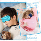 Sintege 4 Pcs Silk Eye Mask for Sleeping Kids Soft Eye Cover - Image 3