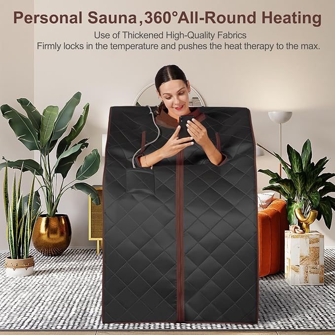 Infrared Sauna| Portable Personal Sauna| Home Spa Sauna| Separate Heating Foot - Image 2