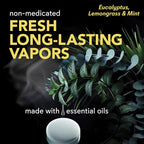 Sinucleanse Vapor Shower Steamers, All Natural Eucalyptus, Mint & Lemongrass - Image 3