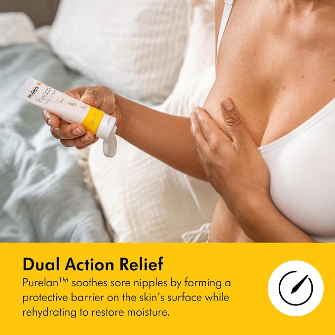 Medela Purelan Lanolin Nipple Cream, Fast Relief - Image 5