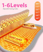 Electric Heating Pad, Portable Cordless Menstrual Heating Pad - Image 5