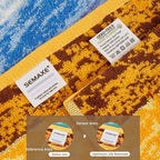 SEMAXE Colorful Striped Bath Towel, 100% Cotton Bath Towel - Image 4