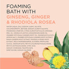 Dr Teal's Foaming Bath with Pure Epsom Salt, Stress Relief with Ginseng & Ginger - Image 10