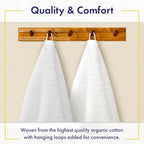 Alusa Home 100% Organic Zero-Twist Cotton Towels - Image 4