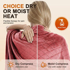Heating Pad for Back & Period Cramps – 35"x20" King Size, Electric Heating Pads - Image 4