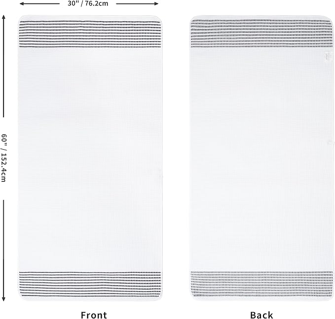 MICROFI New Microfiber Waffle Bath Towels, 2 Pieces, Fast Drying, Lint Free 430 - Image 4