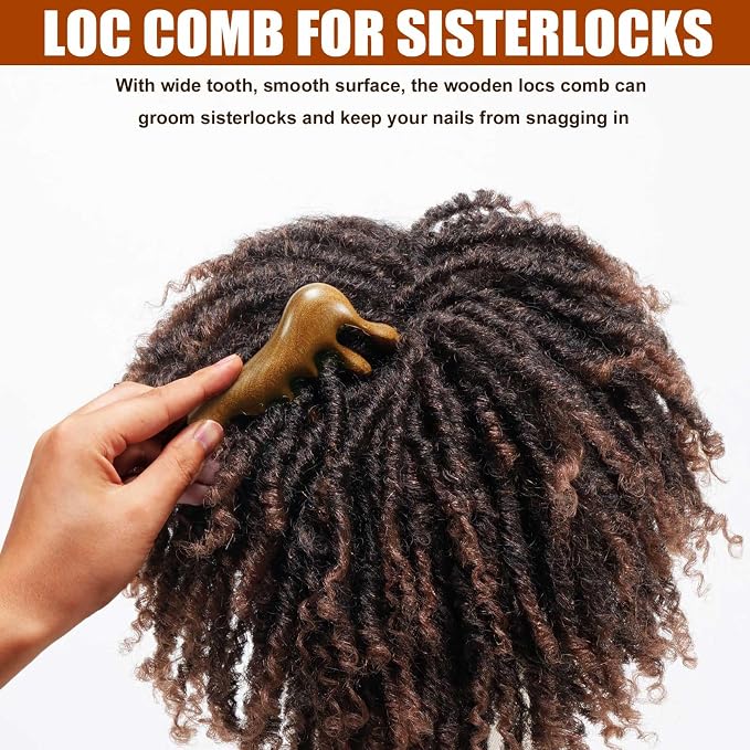 Wooden Loc Comb - Image 4