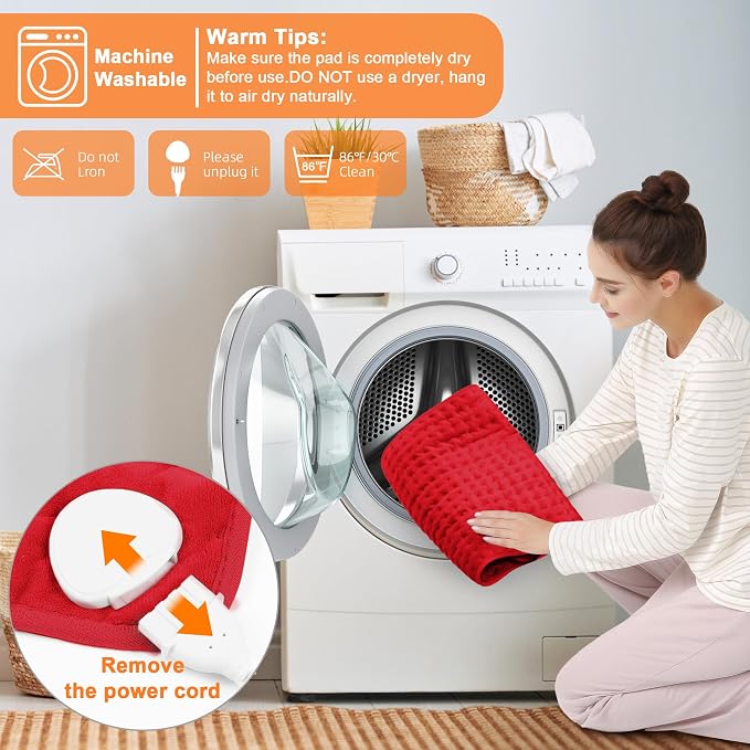 Deepsoon Heating Pad, Electric Heating Pads - Image 9