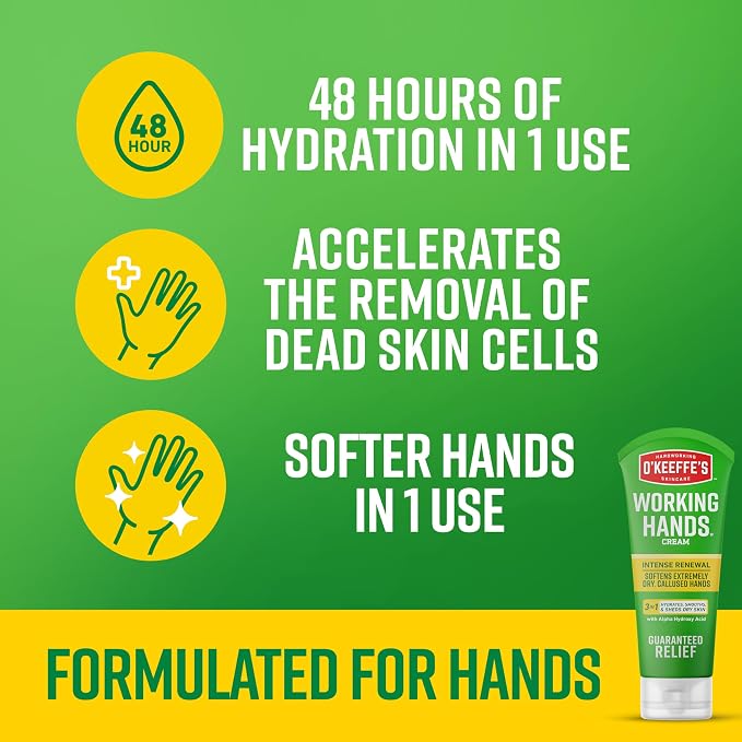 O'Keeffe's Working Hands Intense Renewal Hand Cream - Image 4
