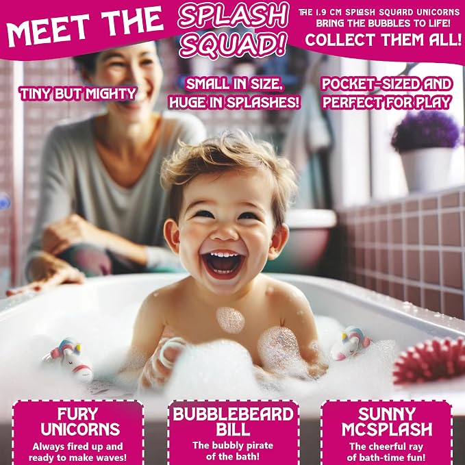 Kids Bath Bombs Powder with Mini Unicorn Inside – Bubble Bath - Image 8