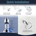 Mist Shower Filter Head for Hard Water Improves Skin, and Nails - Image 5
