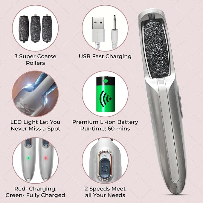 Powerful Electric Foot Callus Remover - Image 2
