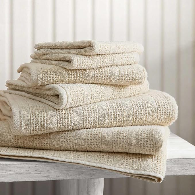 Martha Stewart - Bath Towels, Soft & Absorbent 100% Cotton Towels, Solid 500 GSM - Image 7
