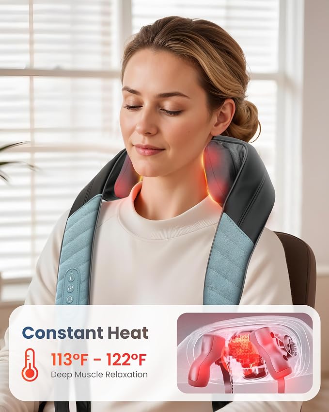 COMFIER FSA Eligible Shiatsu Neck Massager - Image 4