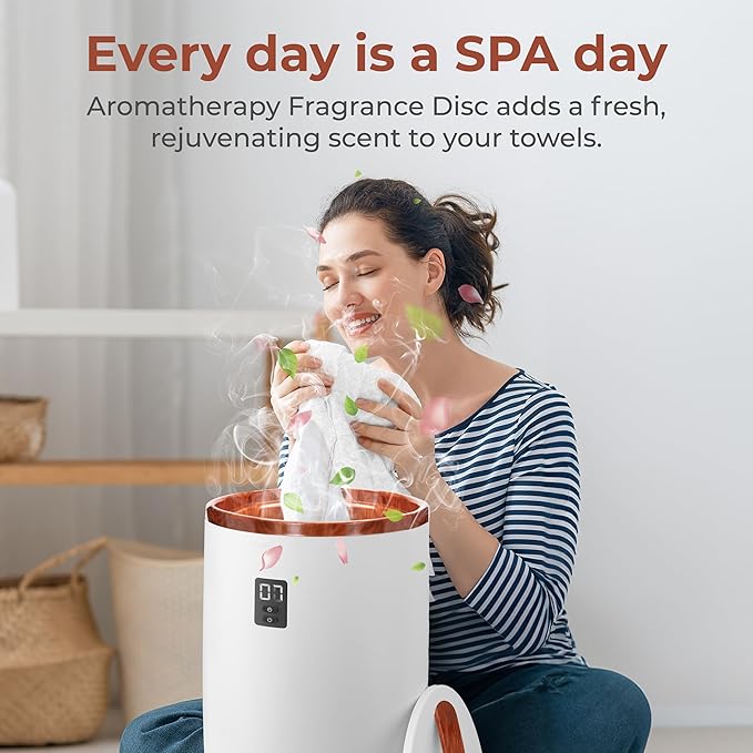 SereneLife Towel Warmer Bucket, - Image 3