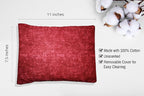 Microwavable Corn Filled Heating Pad and Cold Pack/Washable 100% Cotton Cover - Image 2