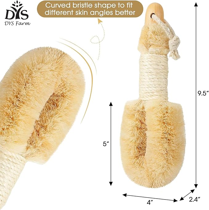 Dry Brushing Body Brush - Image 2