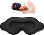 Sleep Eye Mask for Men Women, Sleeping Mask for Side Sleeper, Travel Blackout by AlbatrossHealthNewEngland
