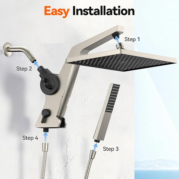 MakeFit Filtered Rain Shower Head - Image 7
