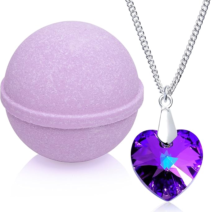 Enliven Me Lavender Bath Bomb by JackpotCandles