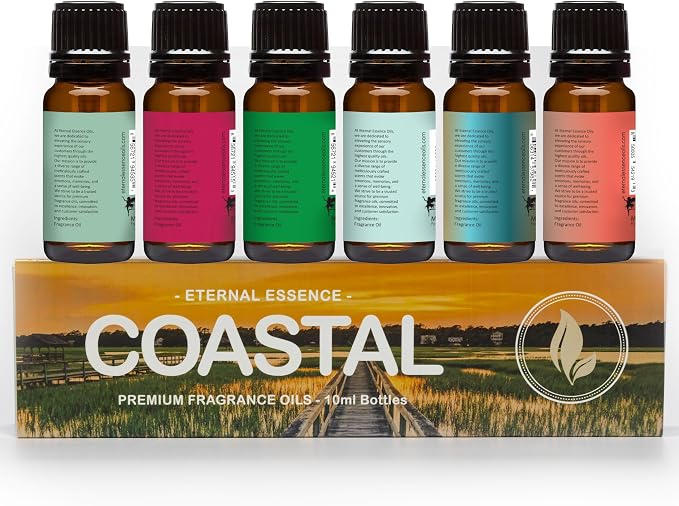 Eternal Essence Oils Coastal Set of 6 Premium Fragrance Oils - Image 6