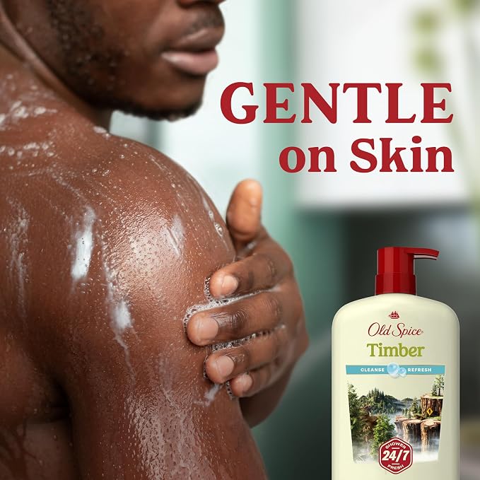 Old Spice Cleansing Body Wash for Men, 24/7 Shower Fresh - Image 6