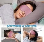 Sleep Eye Mask for Men Women, Sleeping Mask for Side Sleeper, Travel Blackout - Image 7