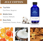 Xcleen July Cotton Reed Diffuser Set, 3.7 Oz Aromatherapy Scented Oil Diffuser - Image 3