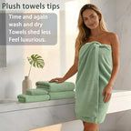 VOOVA & MOVAS Green Towels for Bathroom - Image 5