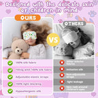 Kids Sleep Mask Eye Cover: 100% Real Natural Pure Silk Eye Mask - Image 5
