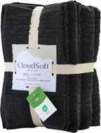 SKL Home CloudSoft 100% Cotton Luxury 6-Piece Towel Set, 600 GSM, Ultra Plush & - Image 8