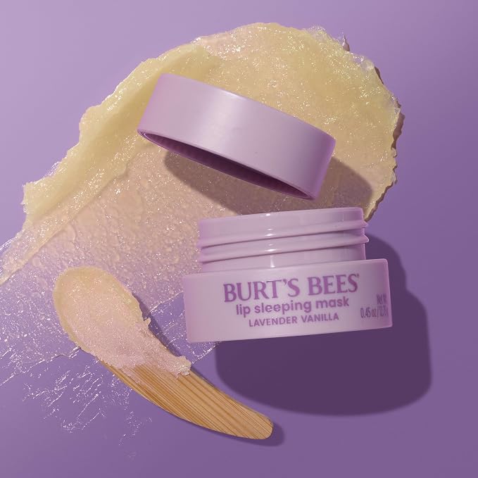 Burt’s Bees Lavender Vanilla Lip Sleeping Mask, - Image 7