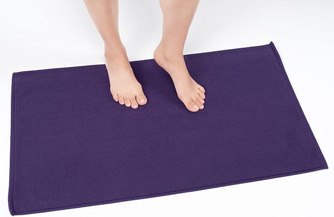 Cotton Paradise 100% Cotton Non Slip Bath Mats by UNITEDHOMETEXTILE