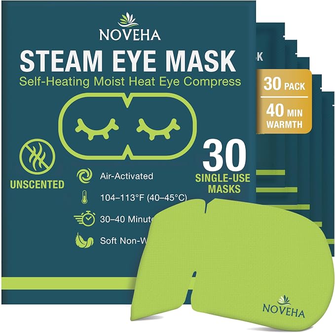 NOVEHA Self Heating Steam Eye Mask by NOVEHA