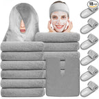 18PCS U-Shaped Microfiber Facial Towels by Unknown