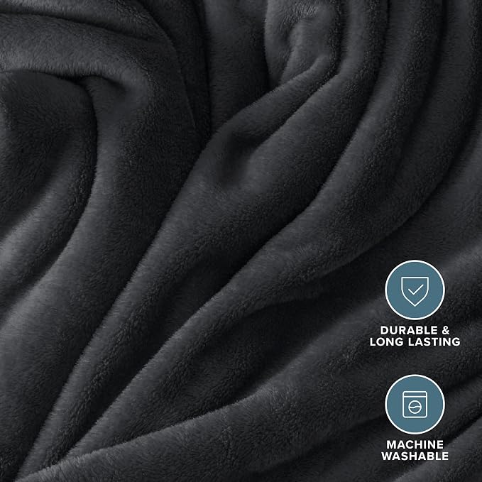 Bare Home Fleece Blanket - Image 5