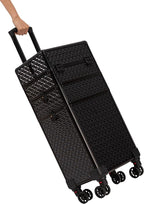 3 in 1 Rolling Makeup Train Case Professional Large Cosmetic Trolley - Image 8