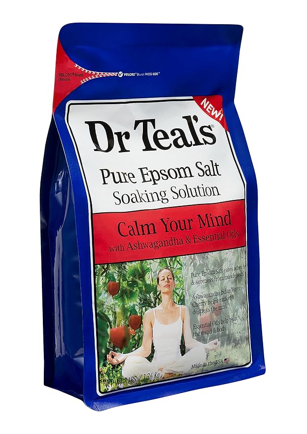 Dr Teal's Epsom Salts Calm Your Mind 3Lb 1.36Kg - Image 2