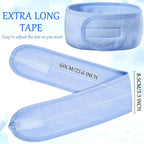 Hoteam 30 Pack Spa Headband Facial Esthetician Hair Wrap - Image 4