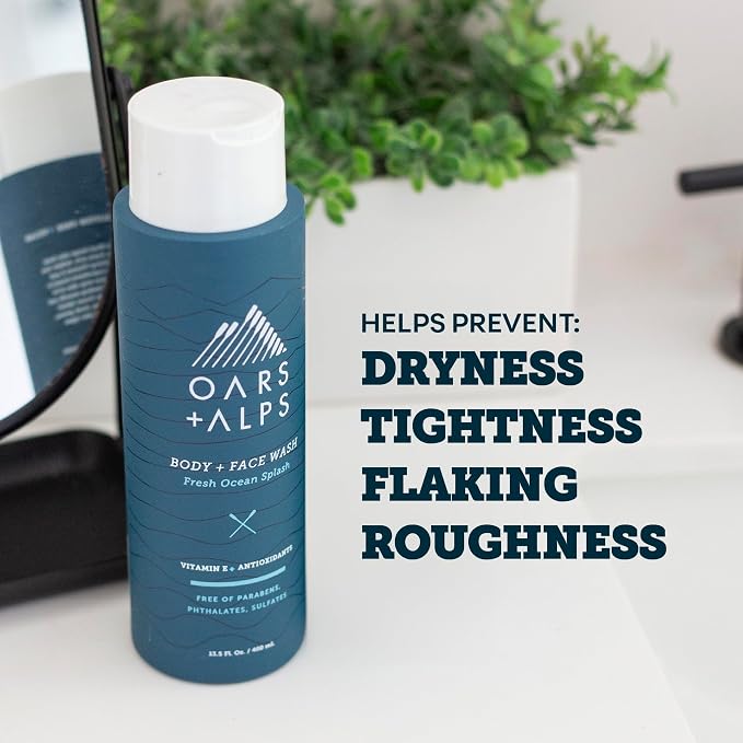 Oars + Alps Body Wash for Men, Mens Body Wash & Face Cleanser - Image 6
