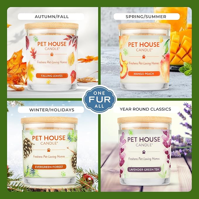 One Fur All Pet House Candle 2 Pack - Image 4