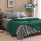 Bare Home Fleece Blanket - Image 8