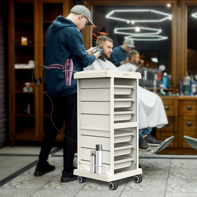 TASALON Salon Trolley Cart for Salon Station - Image 7