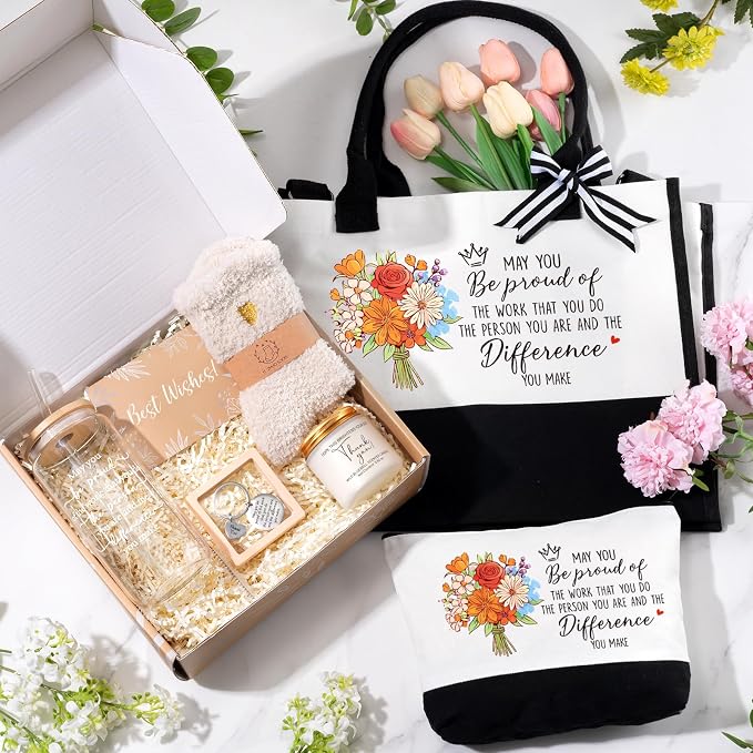 iAOVUEBY Thank You Gifts for Women, Employee Appreciation Gifts Baskets for - Image 3