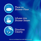 Vicks VapoShower Max Tablets, Non-Medicated Eucalyptus Shower Steamer Tablets - Image 7