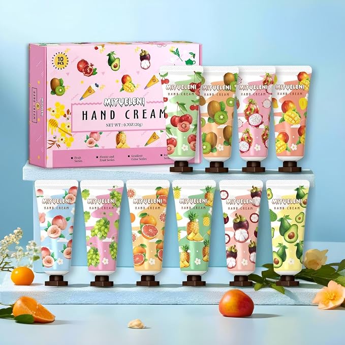 10 Pack Hand Cream Gift Set, Mothers Day Gifts, Moisturizing Hand Lotion Travel - Image 2