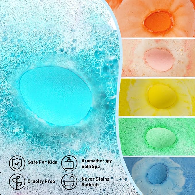 20pcs Bath Bomb Gift Set, Natural Organic Mini Bath Bombs, Best Birthday Gift - Image 2
