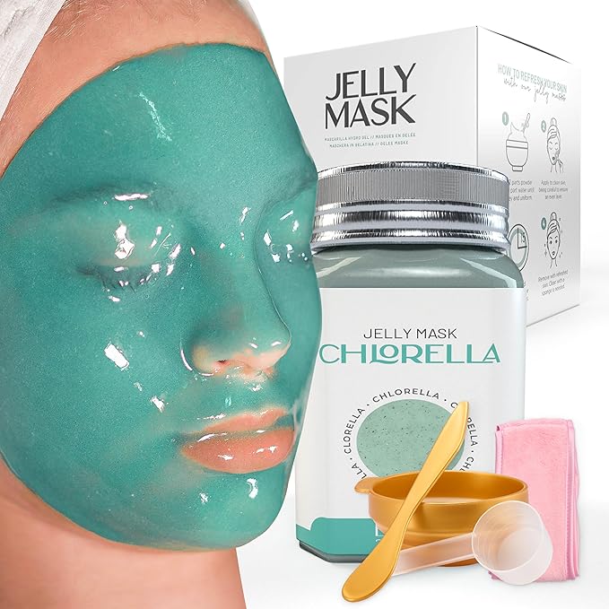 BRÜUN Jelly Mask Jar Chlorella Peel-Off Face Care Rubber Mask by BR%C3%9CUNBeauty