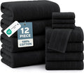 CASA PLATINO 100% Cotton Towel Set by CasaPlatino